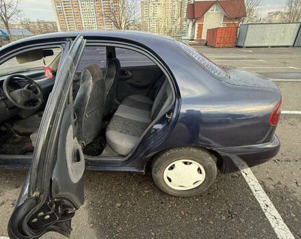 Синий Дэу Ланос, объемом двигателя 1.5 л и пробегом 340 тыс. км за 2400 $, фото 4 на Automoto.ua