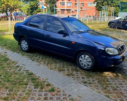 Синій Деу Ланос, об'ємом двигуна 1.5 л та пробігом 300 тис. км за 1250 $, фото 3 на Automoto.ua