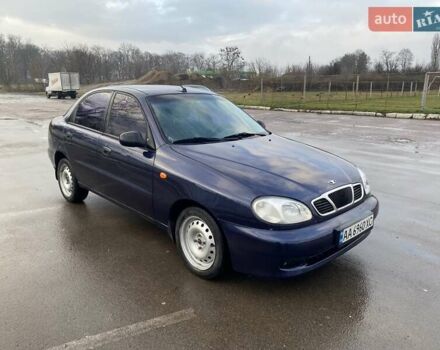 Синий Дэу Ланос, объемом двигателя 1.5 л и пробегом 212 тыс. км за 2350 $, фото 11 на Automoto.ua