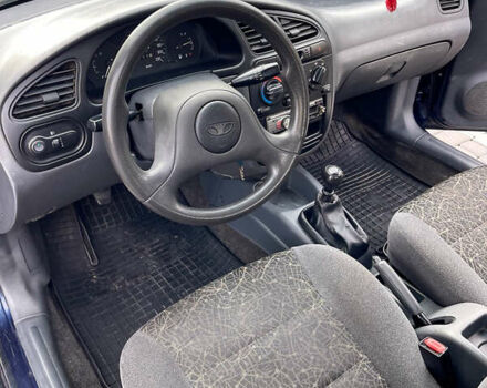 Синий Дэу Ланос, объемом двигателя 1.5 л и пробегом 208 тыс. км за 2200 $, фото 18 на Automoto.ua