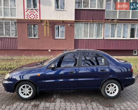 Синий Дэу Ланос, объемом двигателя 1.5 л и пробегом 130 тыс. км за 3400 $, фото 15 на Automoto.ua
