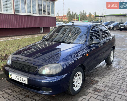 Синий Дэу Ланос, объемом двигателя 1.5 л и пробегом 130 тыс. км за 3400 $, фото 18 на Automoto.ua