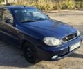 Синий Дэу Ланос, объемом двигателя 1.5 л и пробегом 345 тыс. км за 1800 $, фото 2 на Automoto.ua