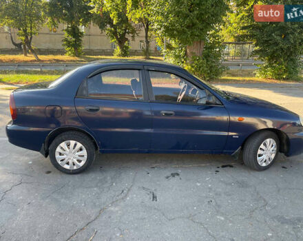Дэу Ланос 2006 в Виннице на Automoto.ua Синий Дэу Ланос, объемом двигателя 1.5 л и пробегом 213 тыс. км за 2300 $, фото 4 на Automoto.ua
