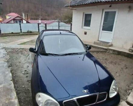 Синій Деу Ланос, об'ємом двигуна 1.5 л та пробігом 211 тис. км за 1500 $, фото 1 на Automoto.ua