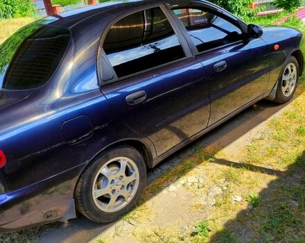 Синий Дэу Ланос, объемом двигателя 1.6 л и пробегом 225 тыс. км за 2000 $, фото 7 на Automoto.ua