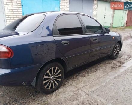 Деу Ланос 2006 у Харкові на Automoto.ua Синій Деу Ланос, об'ємом двигуна 1.5 л та пробігом 173 тис. км за 2790 $, фото 12 на Automoto.ua