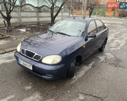 Синий Дэу Ланос, объемом двигателя 1.5 л и пробегом 280 тыс. км за 2350 $, фото 41 на Automoto.ua