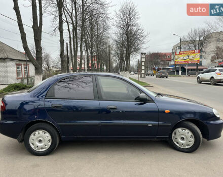 Синий Дэу Ланос, объемом двигателя 1.5 л и пробегом 140 тыс. км за 2700 $, фото 9 на Automoto.ua