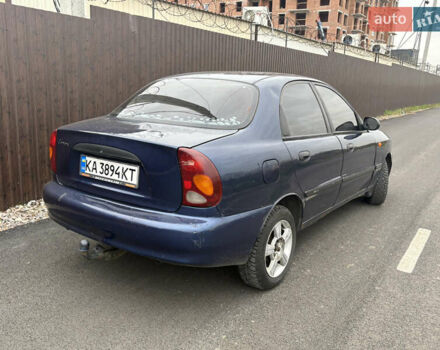 Дэу Ланос 2006 в Киеве на Automoto.ua Синий Дэу Ланос, объемом двигателя 1.5 л и пробегом 270 тыс. км за 1700 $, фото 2 на Automoto.ua