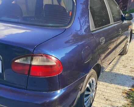 Синий Дэу Ланос, объемом двигателя 1.5 л и пробегом 251 тыс. км за 2200 $, фото 5 на Automoto.ua