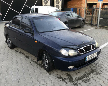 Синий Дэу Ланос, объемом двигателя 1.5 л и пробегом 166 тыс. км за 1500 $, фото 7 на Automoto.ua