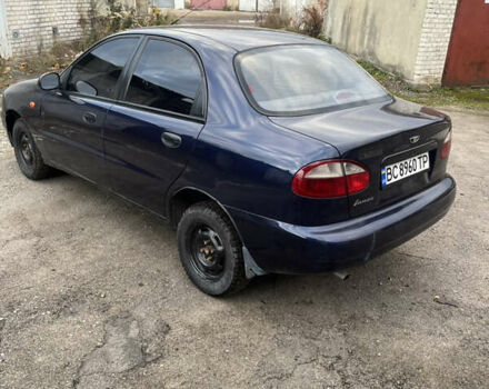 Синий Дэу Ланос, объемом двигателя 1.5 л и пробегом 200 тыс. км за 1250 $, фото 5 на Automoto.ua