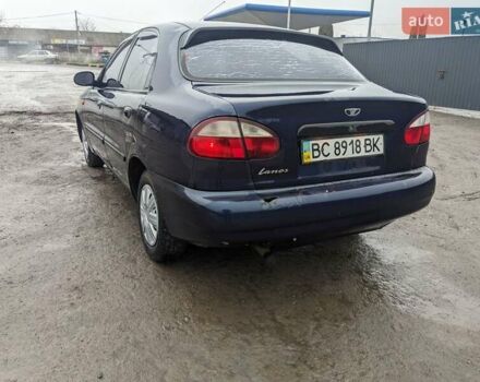 Синий Дэу Ланос, объемом двигателя 1.5 л и пробегом 172 тыс. км за 1450 $, фото 7 на Automoto.ua