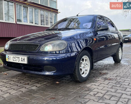 Синий Дэу Ланос, объемом двигателя 1.5 л и пробегом 130 тыс. км за 3400 $, фото 17 на Automoto.ua