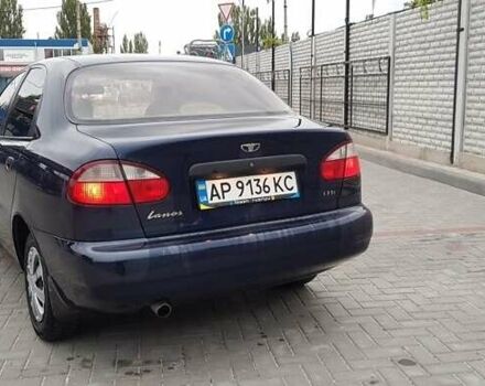 Синий Дэу Ланос, объемом двигателя 1.3 л и пробегом 168 тыс. км за 2200 $, фото 1 на Automoto.ua