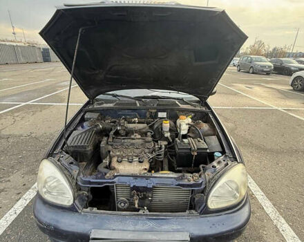 Синий Дэу Ланос, объемом двигателя 1.5 л и пробегом 340 тыс. км за 2400 $, фото 9 на Automoto.ua