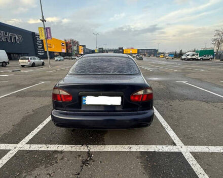 Синий Дэу Ланос, объемом двигателя 1.5 л и пробегом 340 тыс. км за 2400 $, фото 5 на Automoto.ua