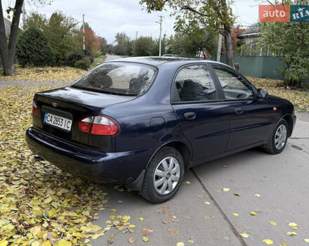 Дэу Ланос 2006 в Золотоноше на Automoto.ua Синий Дэу Ланос, объемом двигателя 1.6 л и пробегом 220 тыс. км за 2750 $, фото 3 на Automoto.ua