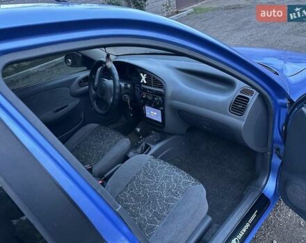 Синий Дэу Ланос, объемом двигателя 1.5 л и пробегом 230 тыс. км за 2400 $, фото 6 на Automoto.ua