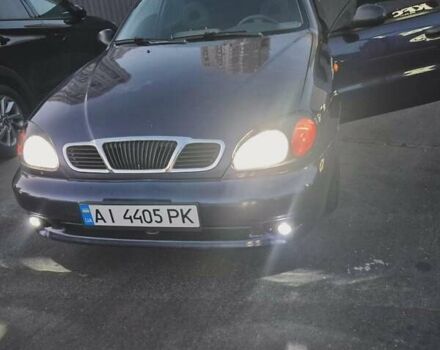 Синий Дэу Ланос, объемом двигателя 1.5 л и пробегом 274 тыс. км за 2600 $, фото 5 на Automoto.ua