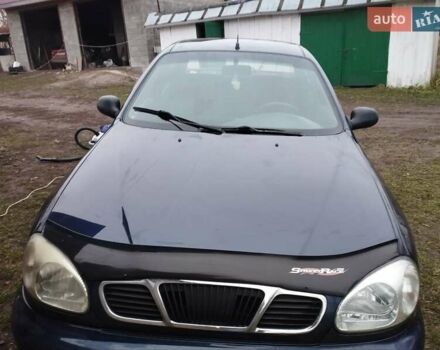 Синий Дэу Ланос, объемом двигателя 1.5 л и пробегом 217 тыс. км за 2200 $, фото 10 на Automoto.ua