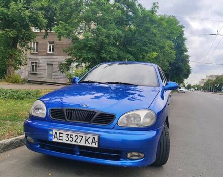 Синий Дэу Ланос, объемом двигателя 1.5 л и пробегом 450 тыс. км за 2850 $, фото 1 на Automoto.ua