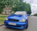 Синий Дэу Ланос, объемом двигателя 1.5 л и пробегом 450 тыс. км за 2850 $, фото 1 на Automoto.ua