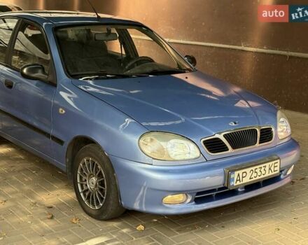 Дэу Ланос 2007 в Запорожье на Automoto.ua Синий Дэу Ланос, объемом двигателя 1.5 л и пробегом 240 тыс. км за 2600 $, фото 4 на Automoto.ua