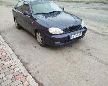 Синий Дэу Ланос, объемом двигателя 1.5 л и пробегом 295 тыс. км за 2400 $, фото 7 на Automoto.ua