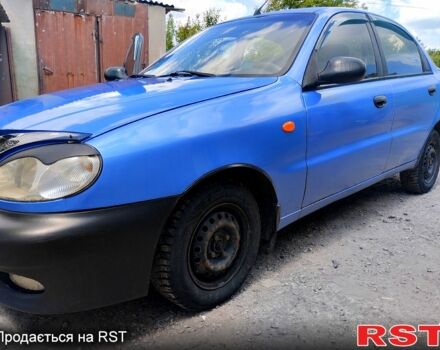 Синий Дэу Ланос, объемом двигателя 1.5 л и пробегом 0 тыс. км за 1450 $, фото 1 на Automoto.ua