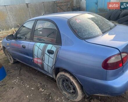 Синий Дэу Ланос, объемом двигателя 1.5 л и пробегом 235 тыс. км за 2000 $, фото 6 на Automoto.ua