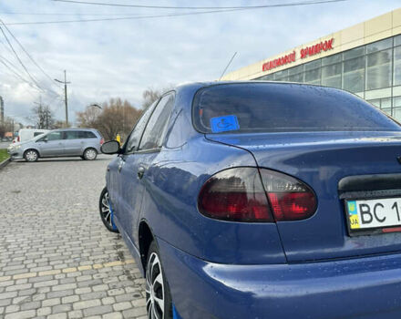 Синий Дэу Ланос, объемом двигателя 1.5 л и пробегом 145 тыс. км за 1899 $, фото 7 на Automoto.ua