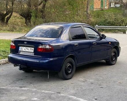 Синий Дэу Ланос, объемом двигателя 1.5 л и пробегом 200 тыс. км за 1200 $, фото 8 на Automoto.ua