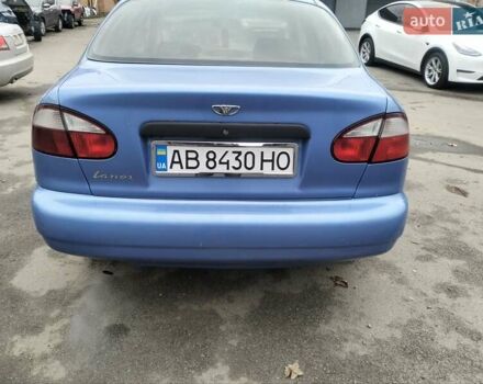 Синий Дэу Ланос, объемом двигателя 1.5 л и пробегом 295 тыс. км за 2600 $, фото 4 на Automoto.ua