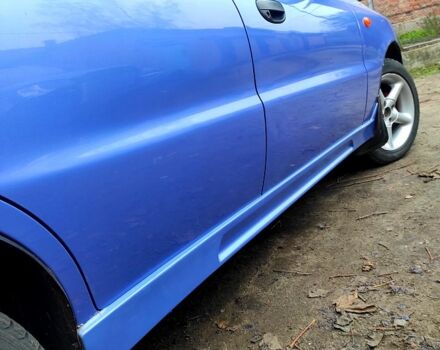 Синий Дэу Ланос, объемом двигателя 1.5 л и пробегом 97 тыс. км за 3500 $, фото 9 на Automoto.ua