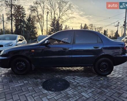 Синий Дэу Ланос, объемом двигателя 1.6 л и пробегом 125 тыс. км за 1600 $, фото 13 на Automoto.ua