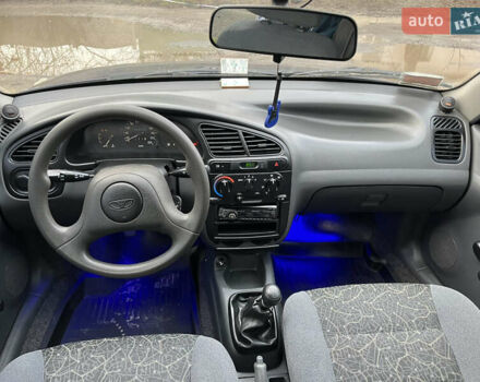Синий Дэу Ланос, объемом двигателя 1.5 л и пробегом 123 тыс. км за 2300 $, фото 19 на Automoto.ua