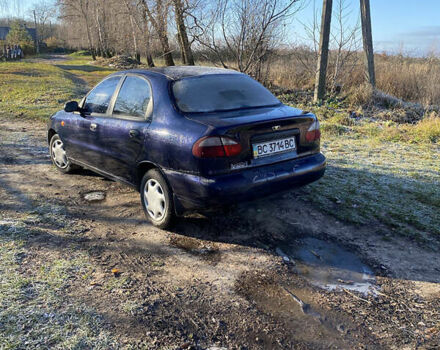 Синій Деу Ланос, об'ємом двигуна 1.5 л та пробігом 189 тис. км за 1750 $, фото 1 на Automoto.ua