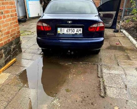 Дэу Ланос 2007 в Полтаве на Automoto.ua Синий Дэу Ланос, объемом двигателя 1.5 л и пробегом 219 тыс. км за 1950 $, фото 4 на Automoto.ua