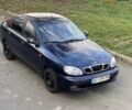 Синий Дэу Ланос, объемом двигателя 1.5 л и пробегом 200 тыс. км за 1200 $, фото 1 на Automoto.ua
