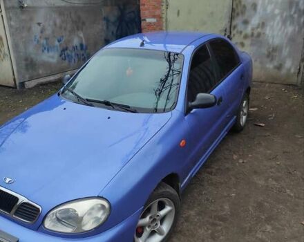 Синий Дэу Ланос, объемом двигателя 1.5 л и пробегом 97 тыс. км за 2900 $, фото 4 на Automoto.ua
