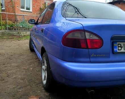 Синий Дэу Ланос, объемом двигателя 1.5 л и пробегом 97 тыс. км за 3500 $, фото 3 на Automoto.ua