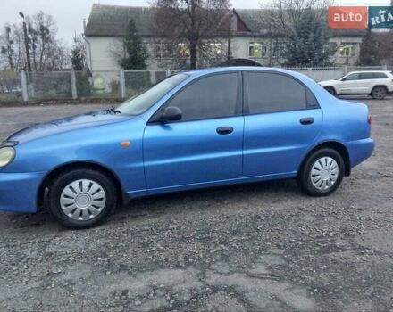 Синий Дэу Ланос, объемом двигателя 1.5 л и пробегом 113 тыс. км за 1800 $, фото 7 на Automoto.ua