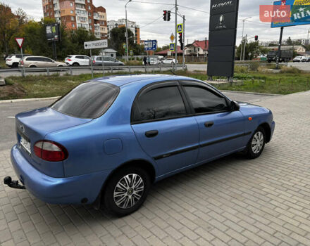 Синий Дэу Ланос, объемом двигателя 1.5 л и пробегом 184 тыс. км за 2500 $, фото 14 на Automoto.ua