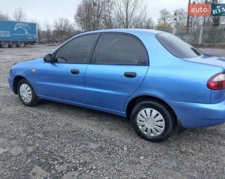Синий Дэу Ланос, объемом двигателя 1.5 л и пробегом 113 тыс. км за 1800 $, фото 9 на Automoto.ua