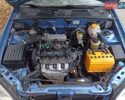 Синий Дэу Ланос, объемом двигателя 1.5 л и пробегом 240 тыс. км за 2550 $, фото 10 на Automoto.ua