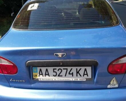 Синий Дэу Ланос, объемом двигателя 1.6 л и пробегом 135 тыс. км за 2000 $, фото 2 на Automoto.ua