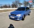 Синий Дэу Ланос, объемом двигателя 1.39 л и пробегом 178 тыс. км за 3400 $, фото 1 на Automoto.ua