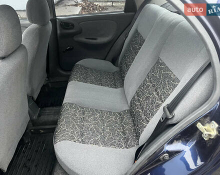 Синий Дэу Ланос, объемом двигателя 1.5 л и пробегом 123 тыс. км за 2300 $, фото 11 на Automoto.ua